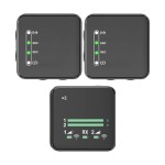 Transmisores y receptores de micrófonos inalámbricos Lapela