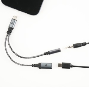 Adaptador USB-C y Audio - Tienda Online iServices