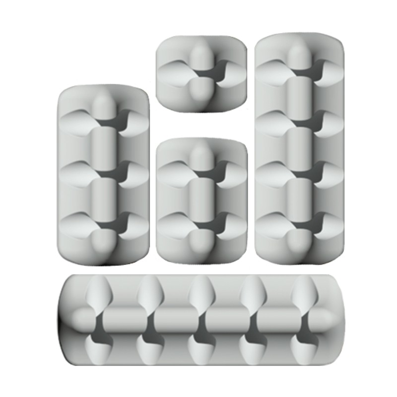 Organizador de Cabos Untangled Branco