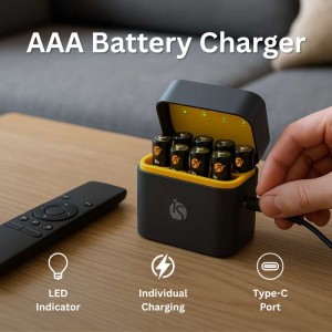 Caixa Carregador de Pilhas iServices