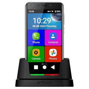Paquete Artfone Smart 500 4G con base de carga