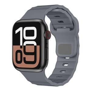 Correa de caucho FKM gris para Apple Watch