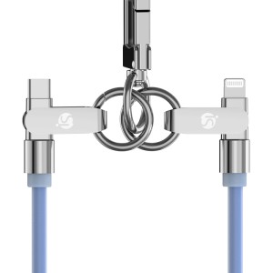 Cordón de silicona con carga USB-C para celular - iServices