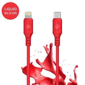 Cable de Silicona Líquida USB-C - Lightning - iServices