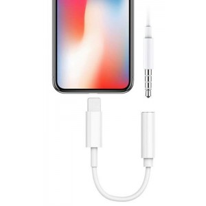 Adaptador Lightning para Auriculares 3,5mm con iPhone