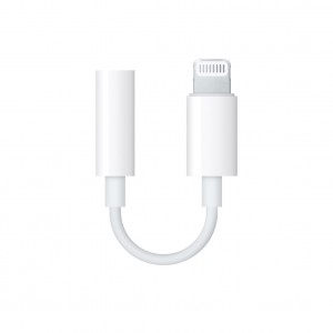 Adaptador Lightning para Auriculares 3,5mm plegado