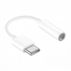 Adaptador Type-C para Auriculares 3,5mm desde frente