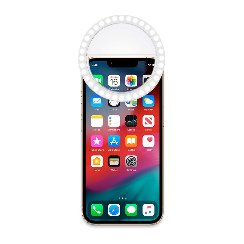 Aro de Luz iServices con iPhone