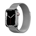 Pulsera Milanese Loop Plata con Apple Watch