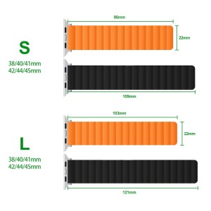 Medidas de la Correa Magnética para Apple Watch