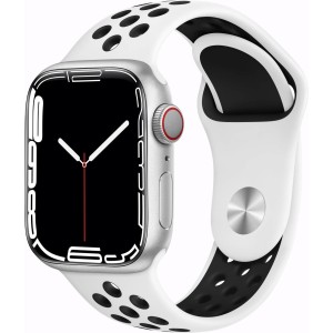 Correa Deportiva para Apple Watch Blanca y Negra
