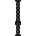 Correa Deportiva para Apple Watch Negra y Blanca Abierta