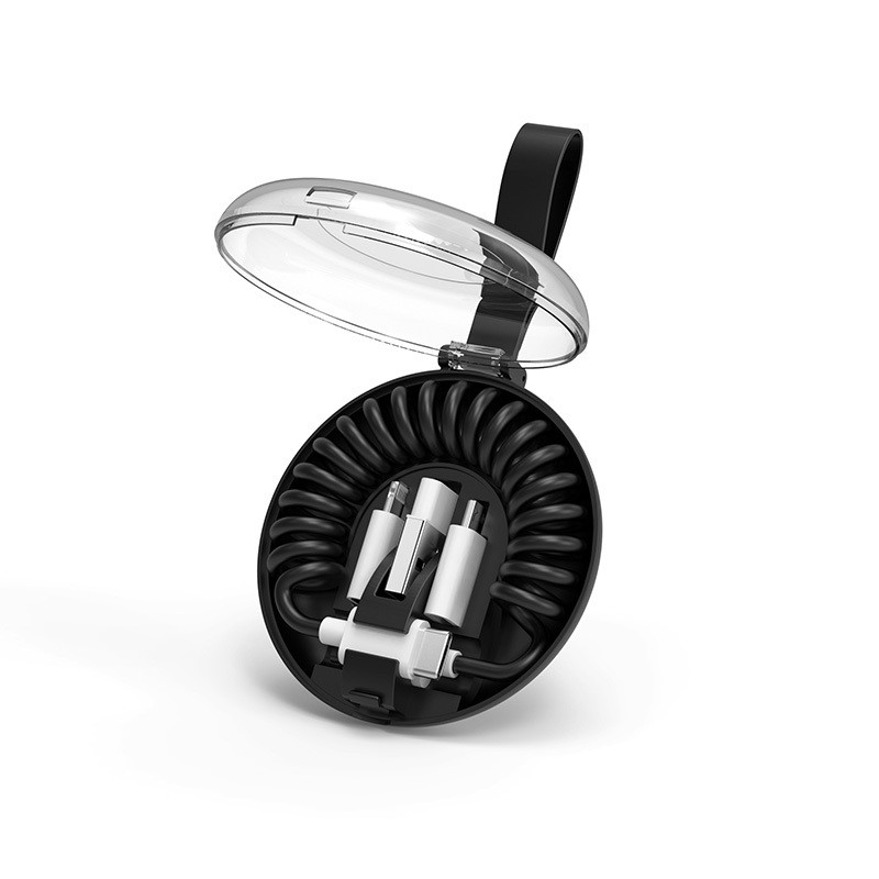 Cable Cargador 6 en 1 en la caja abierta