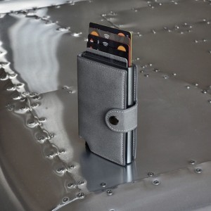 Tarjetero Wally Porto Vegan cerrado