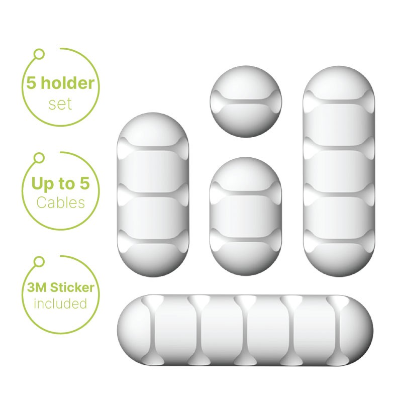 Organizador de Cables Untied - Tienda Online iServices