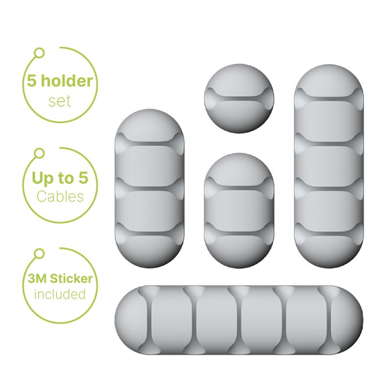 Organizador de Cables Untied - Tienda Online iServices