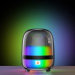 Coluna Bluetooth Luminosa Bold em contexto de uso